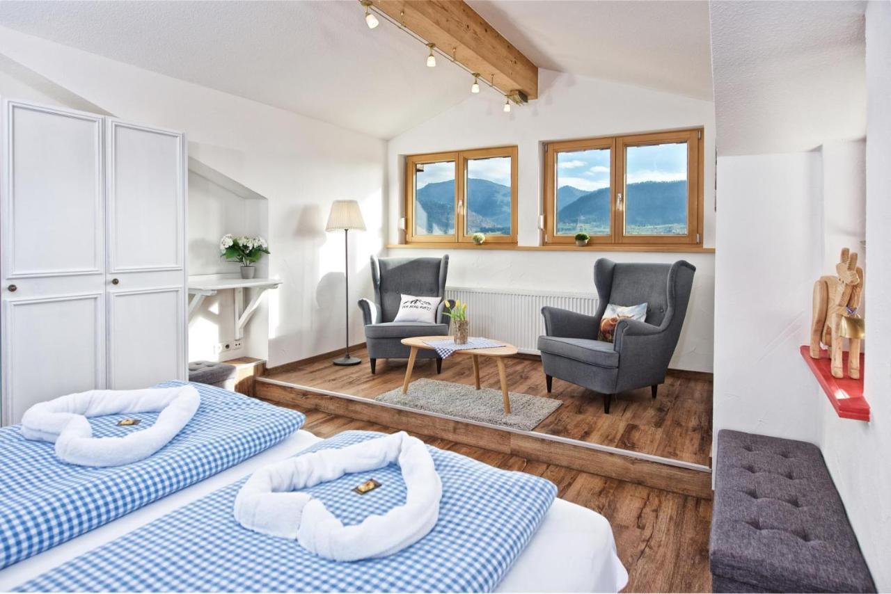 Ferienwohnungen Am Schlossberg Oberstaufen Luaran gambar